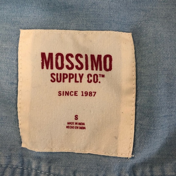 Mossimo Supply Co. Chambray Button Up - Picture 6 of 7